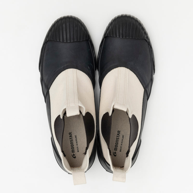 ●MOONSTAR● All Weather Side Gore Beige Black ALW SIDEGOA ALW SIDEGOA BEIGE BLACK